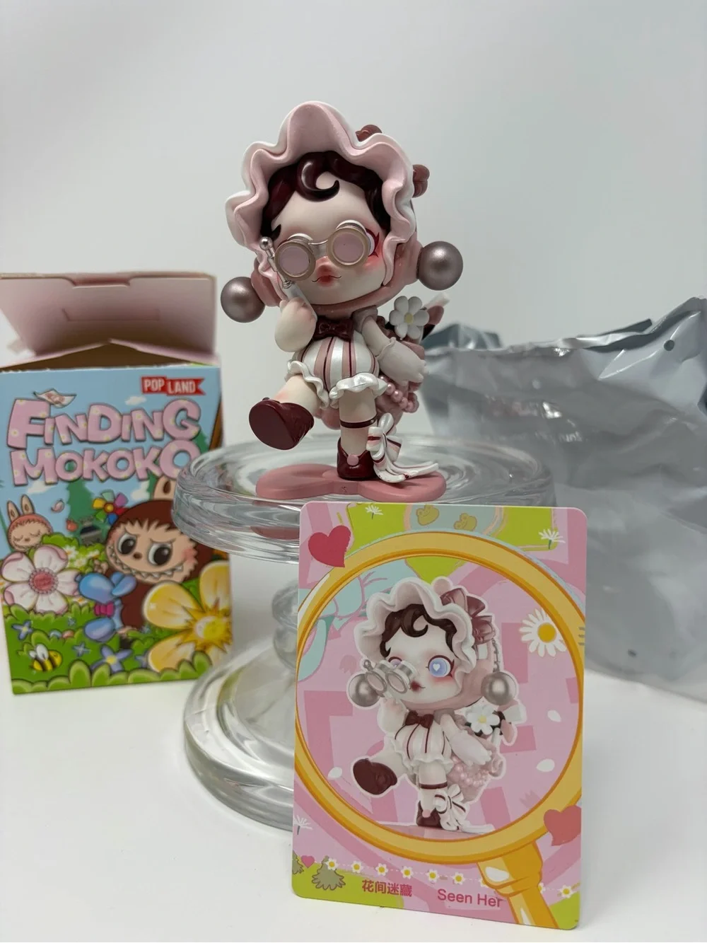 SKULLPANDA SEEN HER Popmart FINDING MOKOKO Series Vinyl Figure